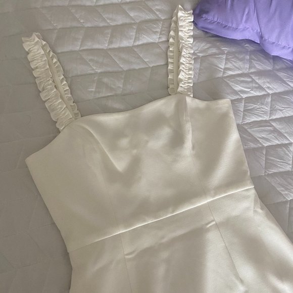 Frill Sleeveless Mini Dress - Picture 3 of 4